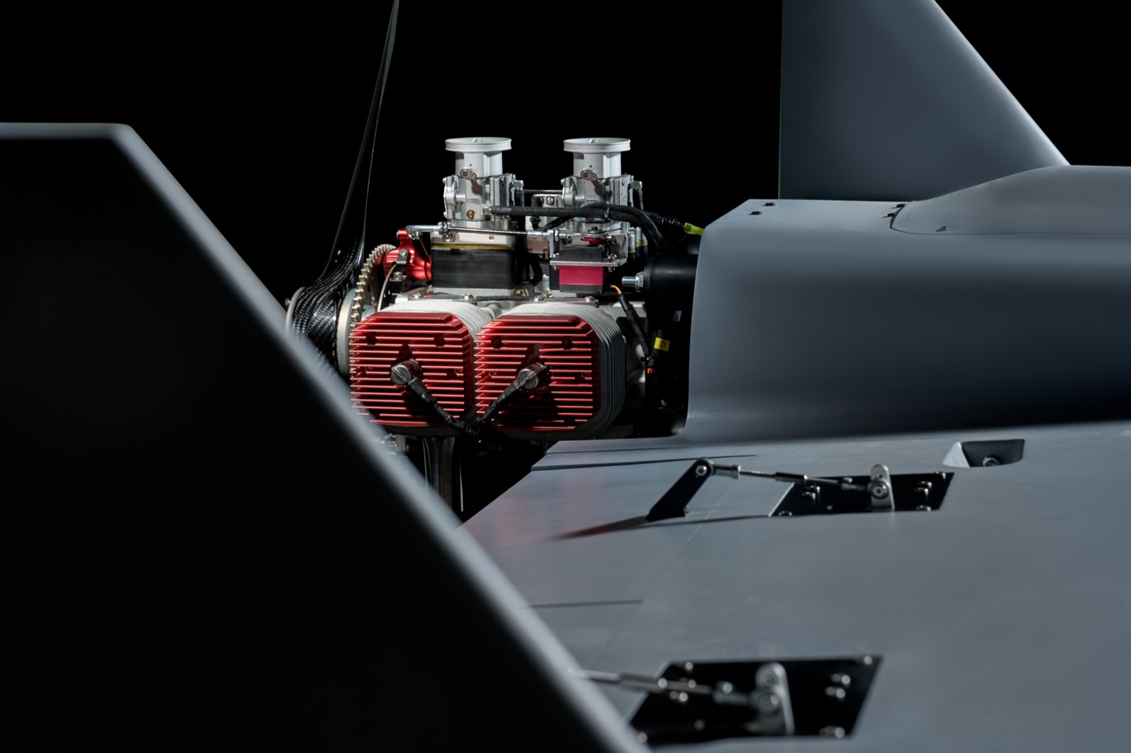 Engine close-up